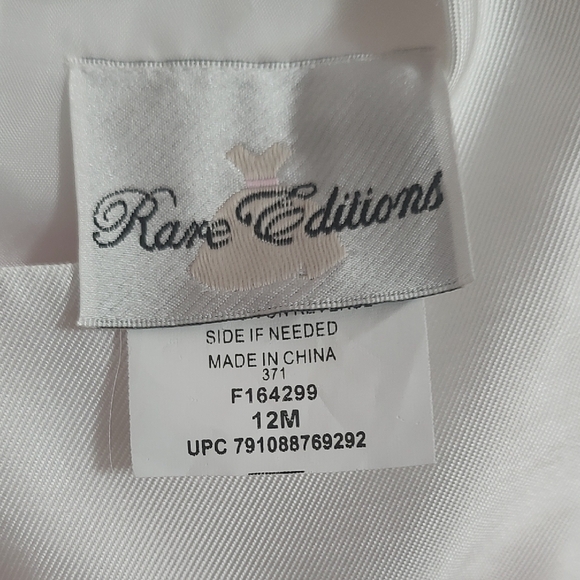 Rare Editions Elegant White Dress - Picture 2 of 3